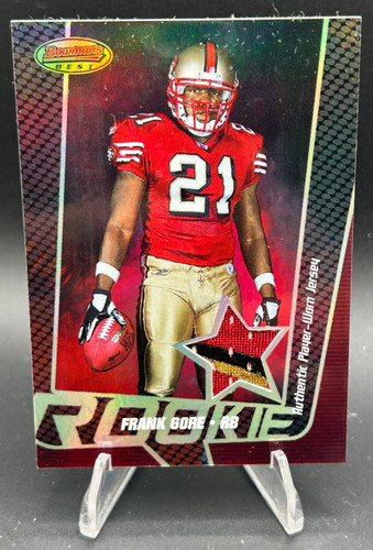 2005 bowman best frank gore - bowman's,