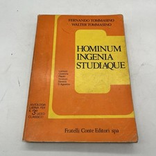 F TOMMASINO/W TOMMASINO - HOMINUM INGENIA STUDIAQUE - ed fratelli conte 
