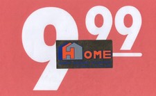 Adesivo Vintage Sticker Aufkleber Autocollant HOME Pavimenti Rivestimenti Lugo