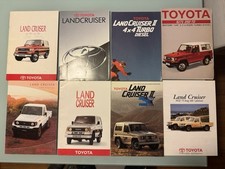 LOTTO  DI 23 BROCHURE TOYOTA LAND CRUISER SERIE 7