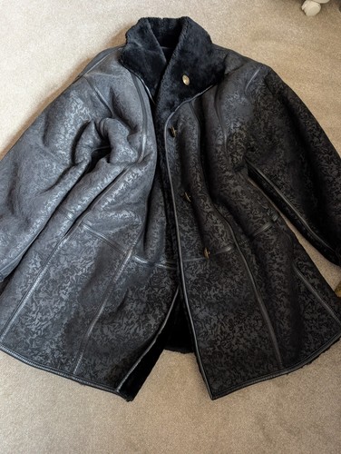 Giacca cappotto pelle