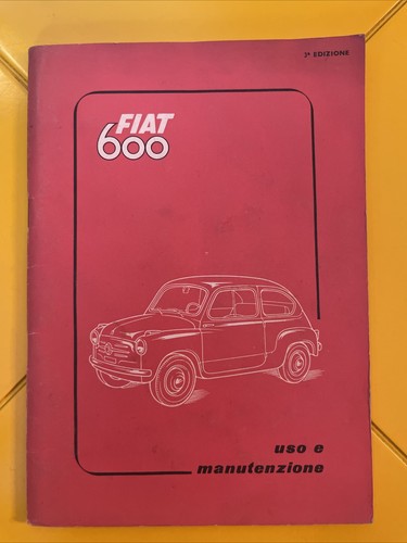 Fiat 600 uso e manutenzione - uso,