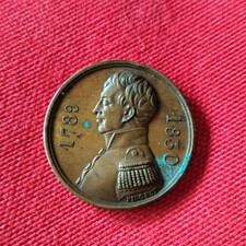 CARLO X FRANCIA MEDAGLIA 1830 GUARDIA NAZIONALE ORDINE PUBBLICO (MM.27) #MD51