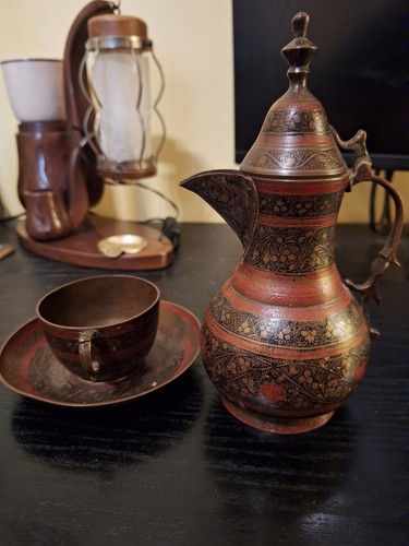 Teiera caffettiera antica - caffettiera, in