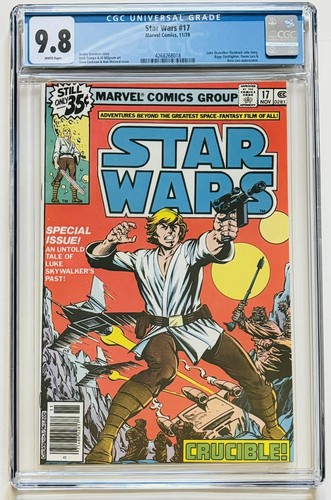 Star wars cgc 8 pagine - wars, 9,8