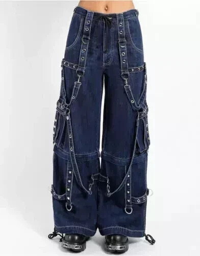 Pantaloni denim jeans - , blu