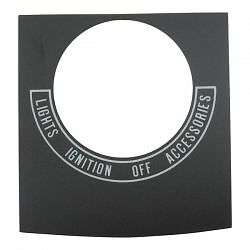 Ignition switch decal for - ignition,