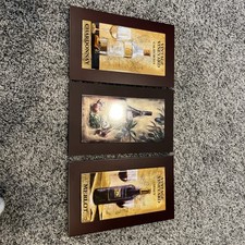 Appendiabiti da parete per vino 3 pezzi