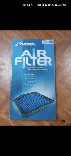Filtro aria sportivo simota - aria,