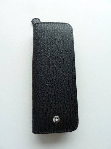Montblanc black shark custodia - shark,