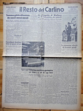 1943-IL RESTO DEL CARLINO-Bombardamento MESSINA-REGGIO C.-PANTELLERIA-8 giugno +