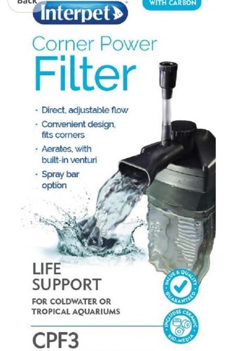 Interpet cpf3 filtro angolare - interpet,