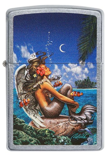 Zippo winged mermaid by - mermaid,