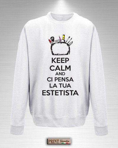 Felpa keep calm pensa - calm, la