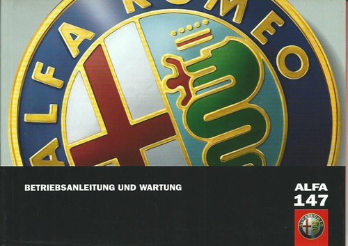 Alfa romeo 147 manuale - romeo,