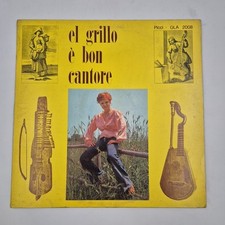 LP El Grillo È Bon Cantore