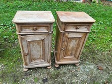 COMODINI LIBERTY DEI PRIMI DEL 900 IN LEGNO MASSELLO