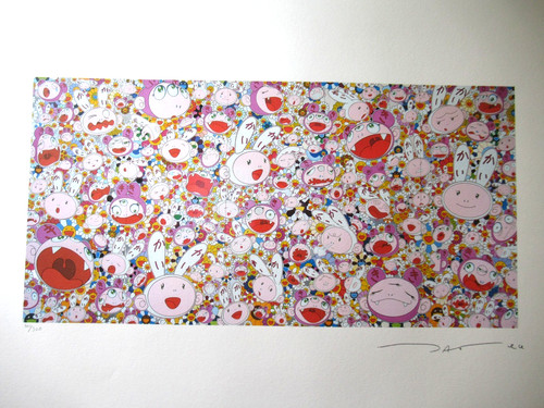 Takashi murakami litografia - murakami:,