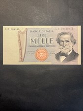 1000 Lire Mille Giuseppe Verdi II Tipo Medusa 11/03/1971 FDS-/FDS