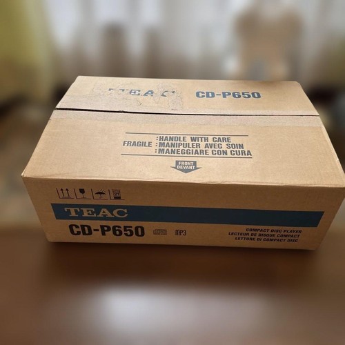 Used teac p650 cd player - used,