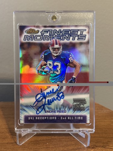 2000 topps finest andre - andre, reed