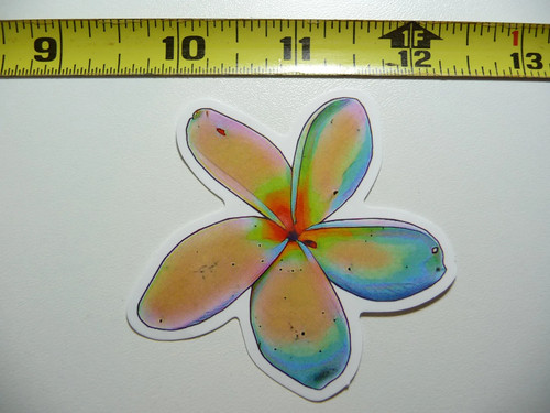 Adesivo piccolo fiore - adesivo,