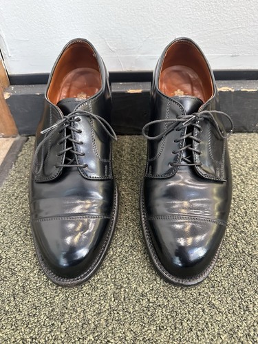Alden uomo nero shell cordovan - uomo,