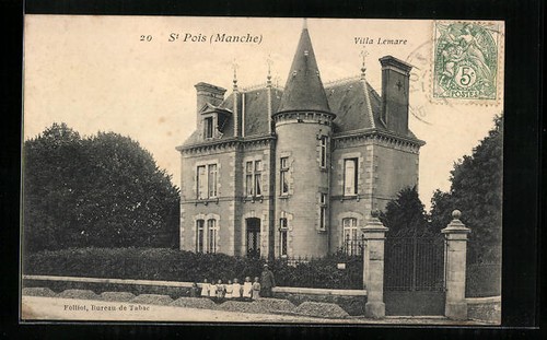 Cpa pois villa - cpa,