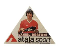 *HH* Adesivo vintage old stiker daniel bertoni atala sport calcio football 