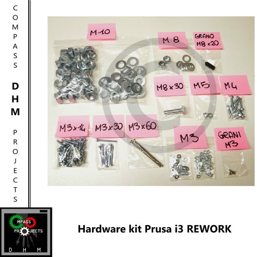 Hardware kit prusa rework - kit,