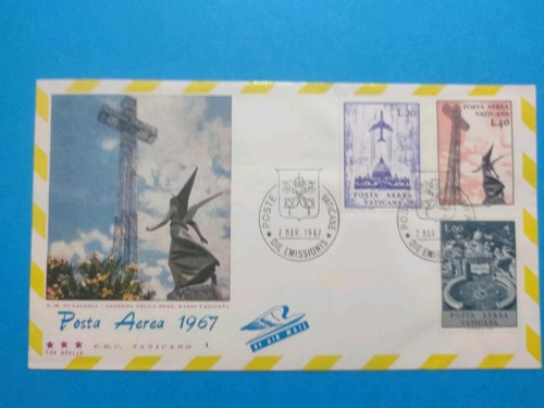 Posta aerea 1967 vaticano - ,