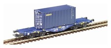 PT Trains 100261 carro Intermodale SNCF Sgmmnss MODALIS + container 20" SEACO