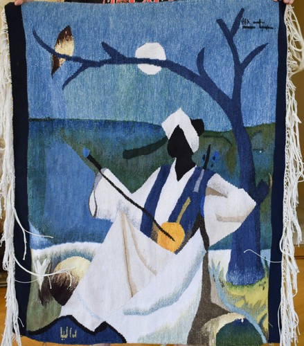 Arazzo egiziano tessuto - , a