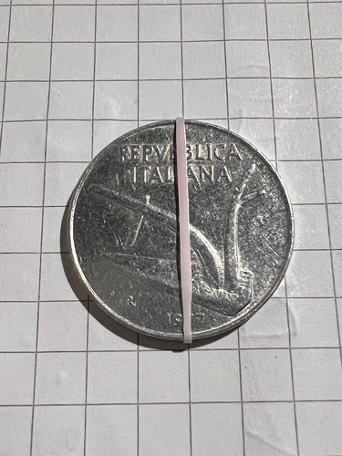 Moneta lire 1977 - lire, rara
