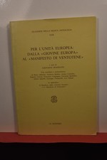 Per l'unità Europea dalla