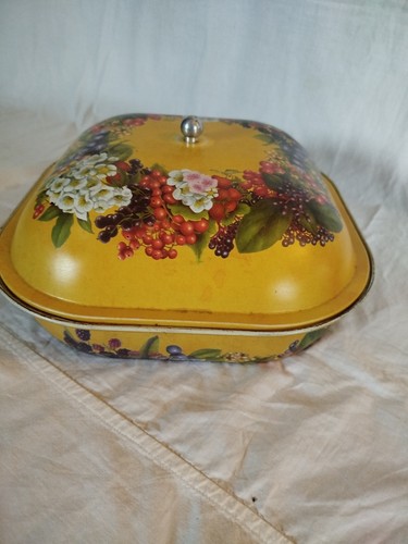Scatola latta porta torte - latta,