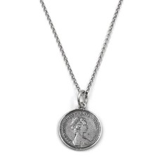 Collana con Ciondolo Moneta