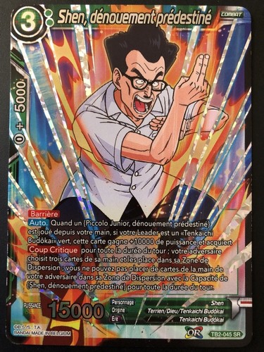 Carte dragon ball super - super, shen