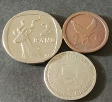 LOTTO AFRICA STOCK N. 3 MONETE  SUD AFRICA CON UN 6 PENCE IN  ARGENTO DEL 1929