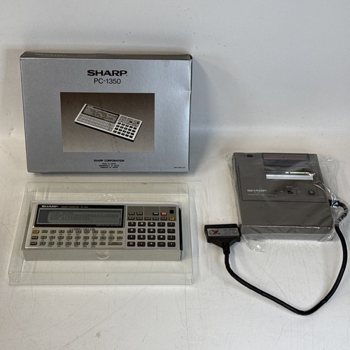 Sharp 1350 126p pocket - sharp, pc-1350