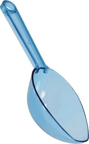 Cucchiaio per confetti blu - confetti,