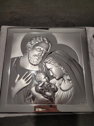 Icona sacra famiglia - famiglia, quadrata