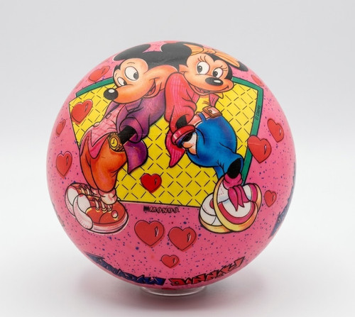 Pallone vintage mondo disney - mondo,