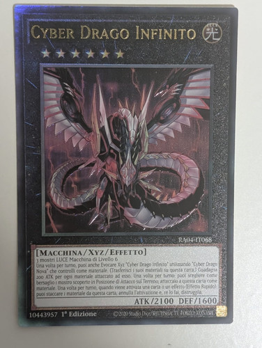 Cyber drago infinito - yu-gi-oh!,