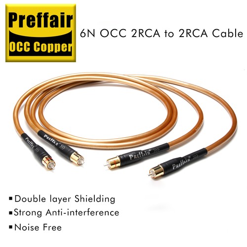Coppia cavo rca - cavo, placcato