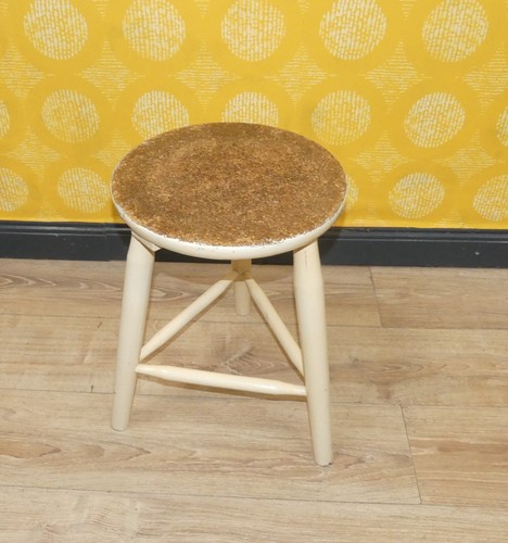 Sgabello rustico vintage - sgabello,