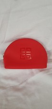 Givenchy piccola borsa cosmetica rossa mai usata LOGO