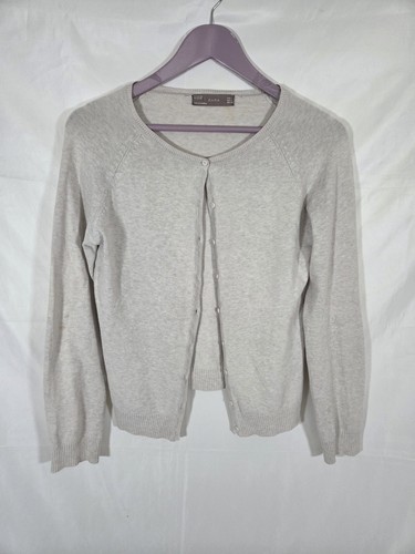 Cardigan zara beige con - beige,