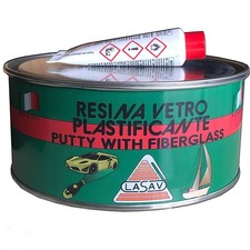 Stucco resina plastificante