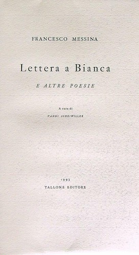 Lettera bianca messina - lettera,